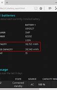 Image result for Battery Status in Windows 10