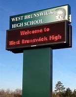 Image result for High School LED Sign