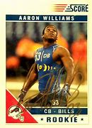 Image result for Aaron Williams Autograph