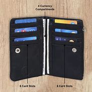 Image result for Slim Leather Credit Card Holder