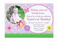 Image result for Butterfly Birthday Invitation Template