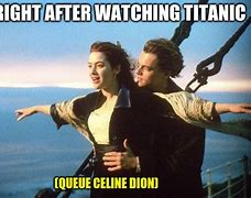 Image result for Titanic Water Scene Meme