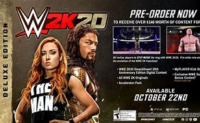 Image result for WWE 2K20 Cover