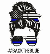 Image result for Back the Blue PNG