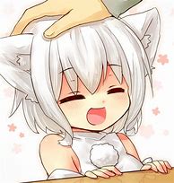 Image result for Animal Ears Girl Head Pats Anime