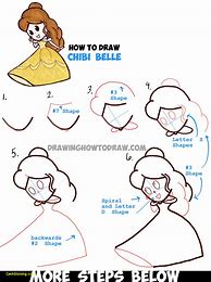 Image result for How to Draw Disney Princess