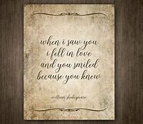 Image result for When I Saw You I Fell in Love Quote