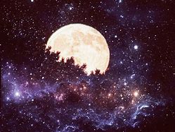 Image result for Moon Galaxy Stars
