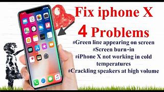 Image result for iPhone X Green Line