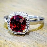 Image result for Diamond and Ruby Engagement Ring