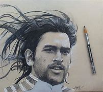 Image result for Mahendra Singh Dhoni Cricket Bat Drawing