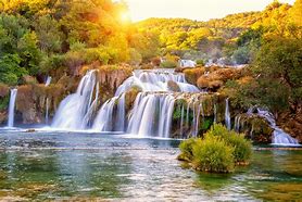 Image result for Waterfall Landscape Images