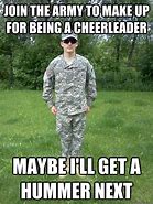 Image result for Army Recruits Meme