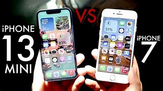 Image result for iPhone 13 vs iPhone 7 Size