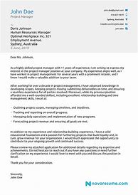 Image result for Sample Cover Letters for Employment