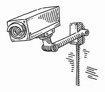 Image result for CCTV Camera Drawing