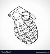 Image result for Grenade Black and White Clip Art