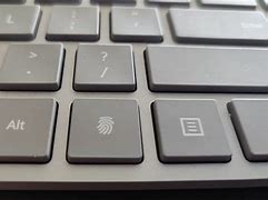 Image result for Ergonomic Keyboard with Fingerprint Reader