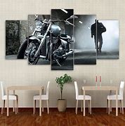 Image result for Motorcycle Wall Art