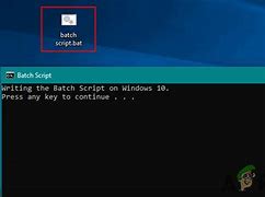 Image result for Batch Script Format