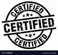 Image result for Certified Round Logo Vector