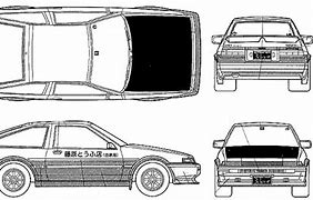 Image result for AE86 Rally Car Initial D