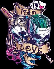Image result for Harley Quinn Skull Tattoo