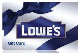 Image result for Back of Lowe's Gift Card