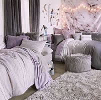 Image result for Purple and Grey Dorm Room Ideas