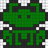 Image result for Frog Perler Bead Pattern