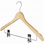 Image result for wood clothes hanger wholesale