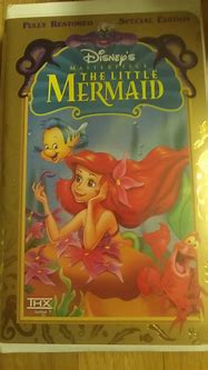Image result for The Little Mermaid Clamshell VHS