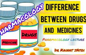 Image result for What's the Difference Between Drug and Medicine