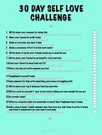 Image result for Self-Love Challenges for a Month Images
