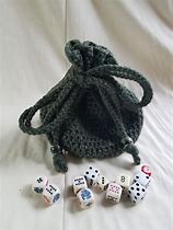 Image result for Crochet Dice Bag