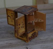 Image result for Japanese Wooden Cigarette Case