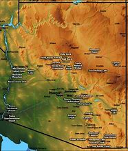 Image result for Map of Arizona Parks
