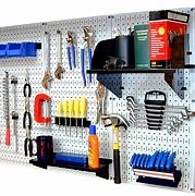 Image result for Tools Mounted On Pegboard