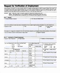 Image result for Written Verification of Employment