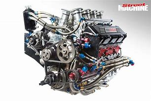 Image result for 358 Pontiac NASCAR Engine