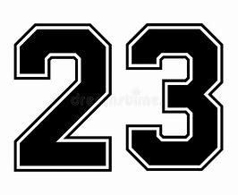 Image result for Black and White 23 Jersey