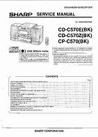 Image result for Sharp 5 CD Stereo System Drive Belt Diagram