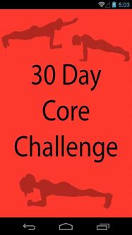 Image result for 30-Day Core Challenge