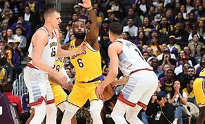 Image result for Lakers Vs. Nuggets Fans