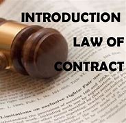 Image result for Cotract Law