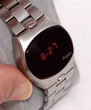 Image result for Red LED Screen Watch