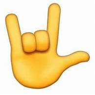 Image result for The Hand Emoji I Love You