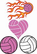 Image result for Volleyball Heart Clip Art