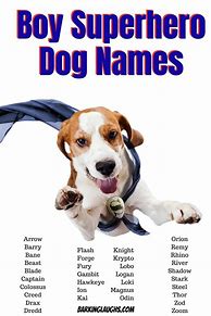 Image result for Cool Boy Dog Names