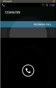Image result for Incoming Call Black Background